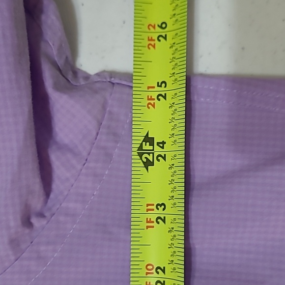 💥3for$12💥 Izod checkered button-up dress shirt size Large. Neck size 16-16.5 - Picture 6 of 6